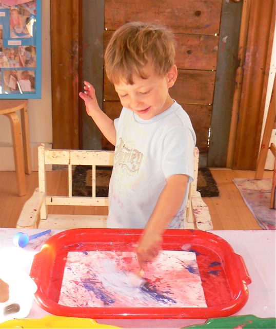 Ice Painting and Tape Resit Watercolor - The Art Pantry